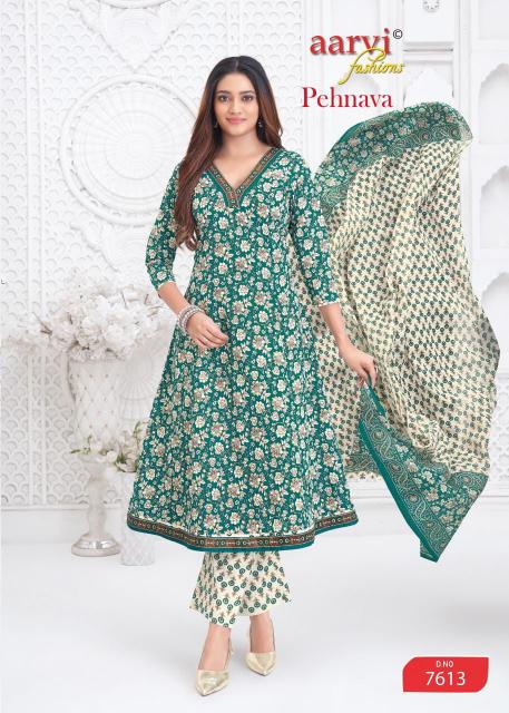 Aarvi pehnava vol-2 anarkali jaipuri kurti wholesale manufacturer